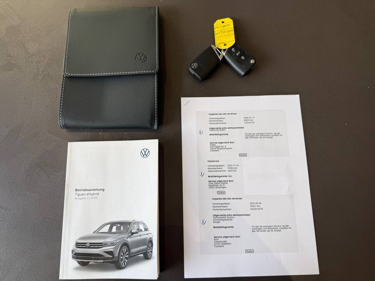Volkswagen Tiguan Volkswagen Tiguan 1.4 TSI eHybrid R-Line Business+ | SOH 97% | 245PK | Dynamische knipperlichten