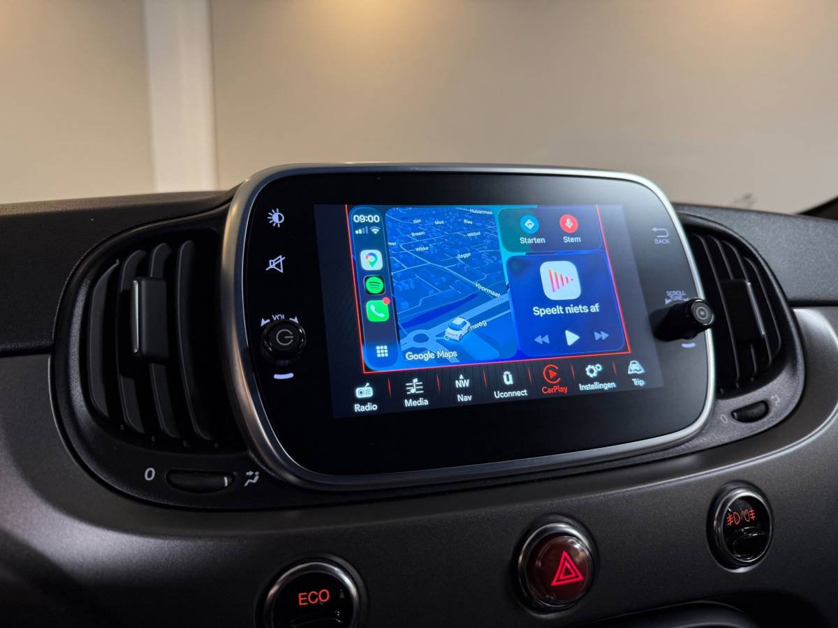 Fiat 500C Fiat 500 C 0.9 TwinAir Turbo Rockstar *Carplay* Cruise|Navi|Climate|DAB|BT|All-seasons|Cabrio|Half-Leder|Digitaal-dashboard