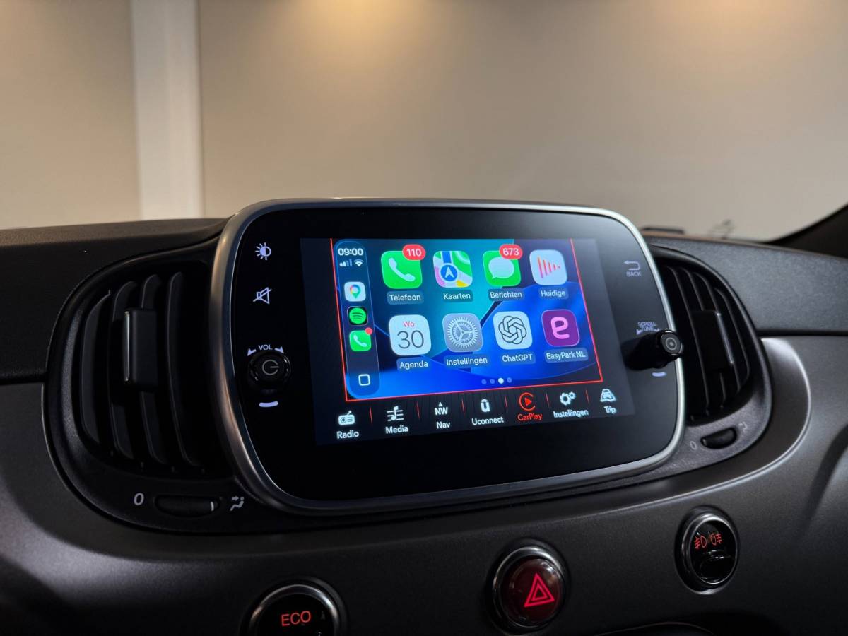 Fiat 500C Fiat 500 C 0.9 TwinAir Turbo Rockstar *Carplay* Cruise|Navi|Climate|DAB|BT|All-seasons|Cabrio|Half-Leder|Digitaal-dashboard