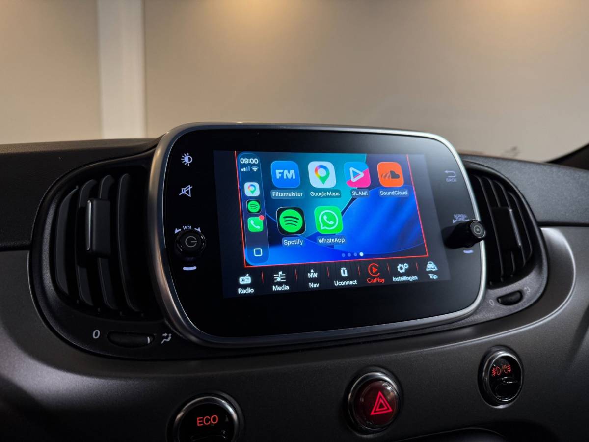 Fiat 500C Fiat 500 C 0.9 TwinAir Turbo Rockstar *Carplay* Cruise|Navi|Climate|DAB|BT|All-seasons|Cabrio|Half-Leder|Digitaal-dashboard