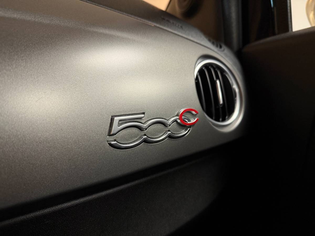 Fiat 500C Fiat 500 C 0.9 TwinAir Turbo Rockstar *Carplay* Cruise|Navi|Climate|DAB|BT|All-seasons|Cabrio|Half-Leder|Digitaal-dashboard