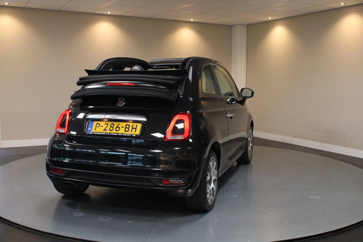 Fiat 500C Fiat 500 C 0.9 TwinAir Turbo Rockstar *Carplay* Cruise|Navi|Climate|DAB|BT|All-seasons|Cabrio|Half-Leder|Digitaal-dashboard