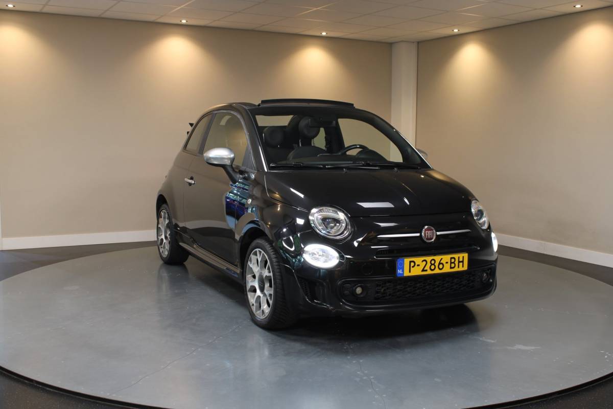 Fiat 500C Fiat 500 C 0.9 TwinAir Turbo Rockstar *Carplay* Cruise|Navi|Climate|DAB|BT|All-seasons|Cabrio|Half-Leder|Digitaal-dashboard