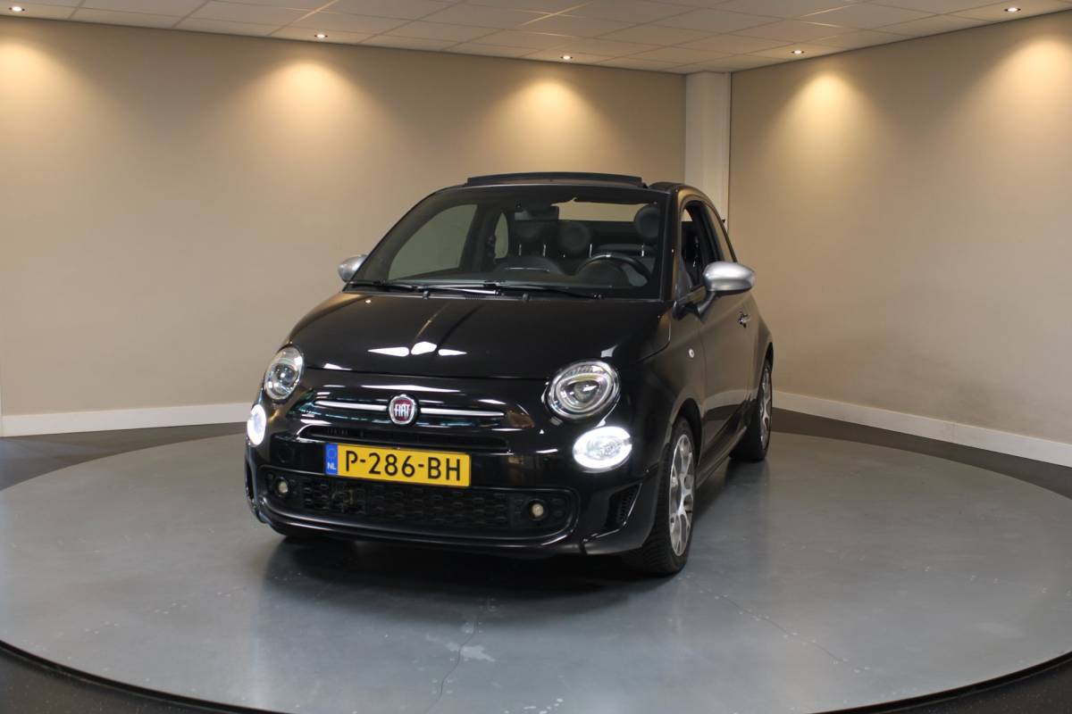Fiat 500C Fiat 500 C 0.9 TwinAir Turbo Rockstar *Carplay* Cruise|Navi|Climate|DAB|BT|All-seasons|Cabrio|Half-Leder|Digitaal-dashboard