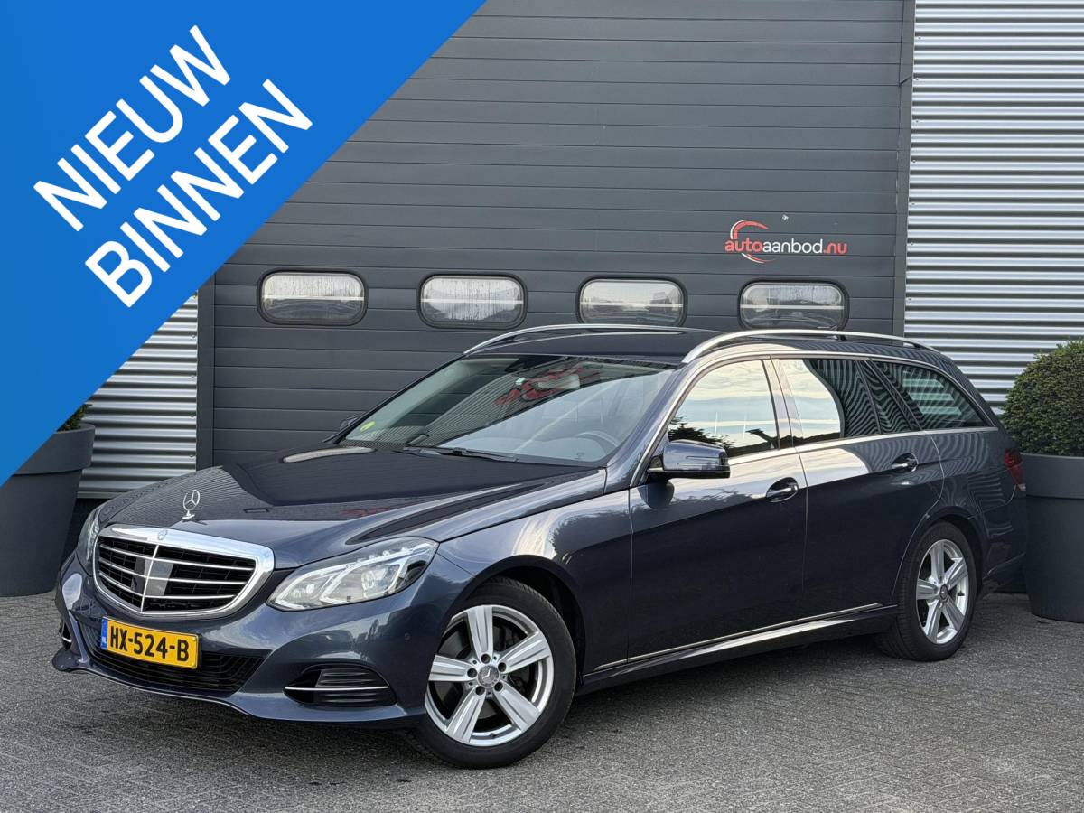Mercedes-Benz E-Klasse Mercedes-Benz E-klasse Estate 350 BlueTEC Ambition Elegance | Navigatie | Luchtvering | Lichtmetalen Velgen | Elektrische Achterklep |