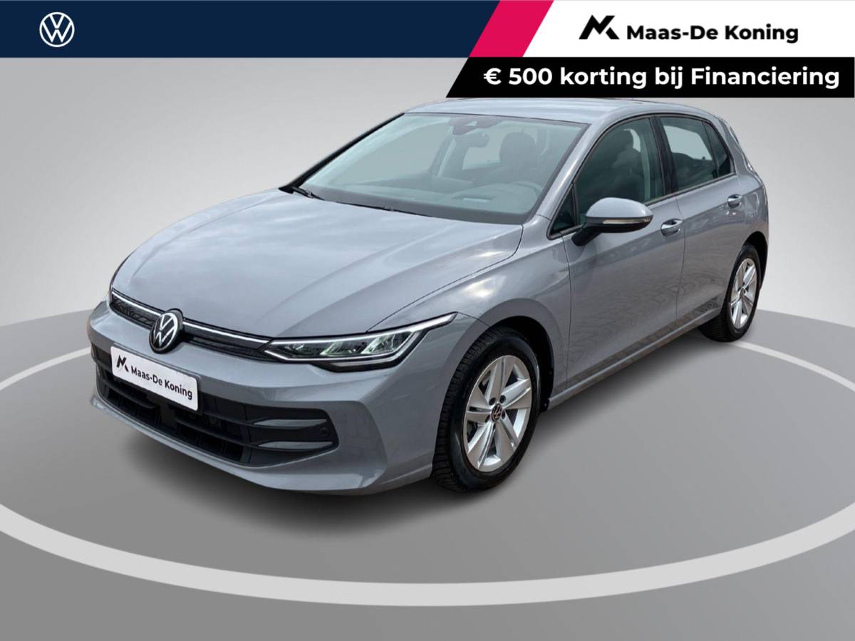 Volkswagen Golf Volkswagen Golf 1.5 eTSI 150PK DSG Life Edition · Apple/Android Car Play · Navigatie · Head-Up display · Stoel-& stuurverwarming · Garantie t/m 21-04-2030 of 100000km.