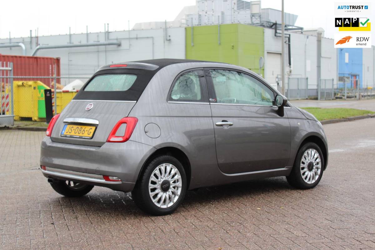 Fiat 500C Fiat 500 C 0.9 TwinAir Turbo Lounge nap cabrio multimedia