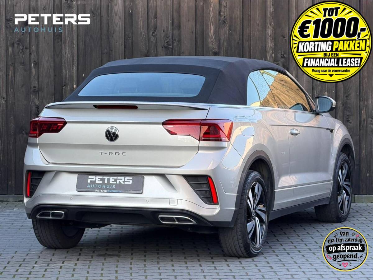 Volkswagen T-Roc Volkswagen T-Roc Cabrio 1.5 TSI R-Line| Vol Luxe| 1 eigenaar