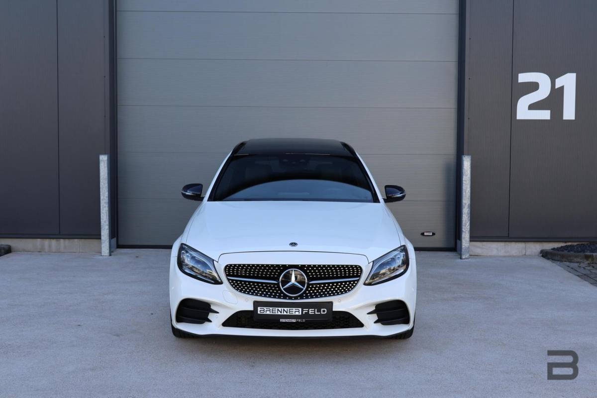 Mercedes-Benz C-Klasse Mercedes C-klasse Estate 400 4MATIC AMG Line / Panoramadak / Memory stoelen / Night Pakket / Burmester Surround