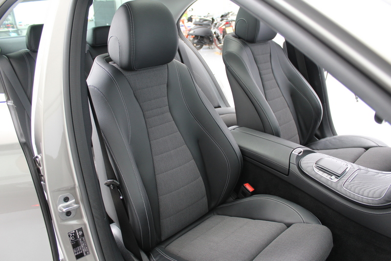 Mercedes-Benz E-Klasse Mercedes-Benz E-klasse 200 Business Solution Avantgarde 198PK, RIJKLAAR | PANORAMADAK | SFEERVERLICHTING | DEELS LEER | STANDKACHEL