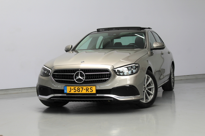 Mercedes-Benz E-Klasse Mercedes-Benz E-klasse 200 Business Solution Avantgarde 198PK, RIJKLAAR | PANORAMADAK | SFEERVERLICHTING | DEELS LEER | STANDKACHEL