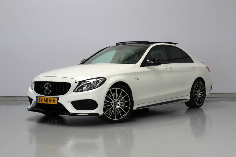 Mercedes-Benz C-Klasse Mercedes-Benz C-klasse AMG 43 4MATIC 468PK | RIJKLAAR | SCHAALSTOELEN | ALCANTARA STUUR | PANORAMADAK | CARPLAY