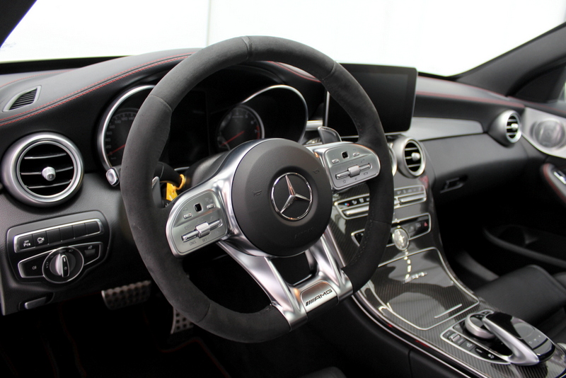 Mercedes-Benz C-Klasse Mercedes-Benz C-klasse AMG 43 4MATIC 468PK | RIJKLAAR | SCHAALSTOELEN | ALCANTARA STUUR | PANORAMADAK | CARPLAY