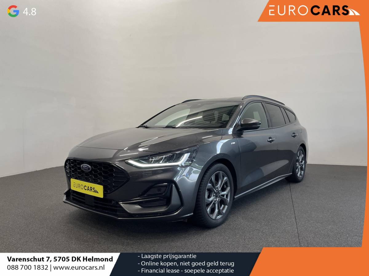 Ford Focus Ford Focus Wagon 1.0 EcoBoost Hybrid 155 pk ST Line Automaat LED Winterpakket PDC VA+Camera Carplay Navi Adaptive Cruise Control Privacy Glass