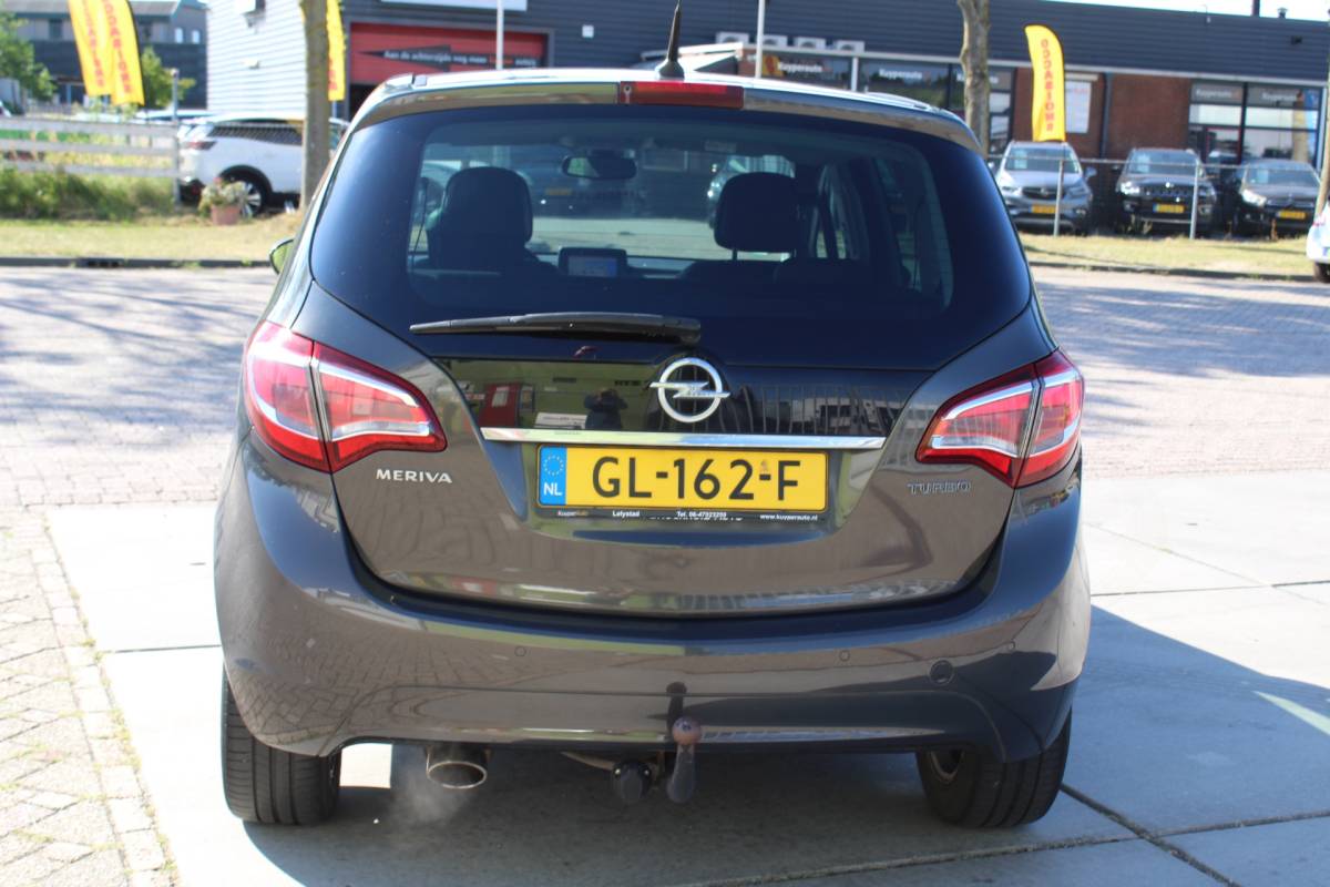 Opel Meriva Opel Meriva 1.4 Turbo Cosmo automaat dealer onderhouden trekhaak leder full opt