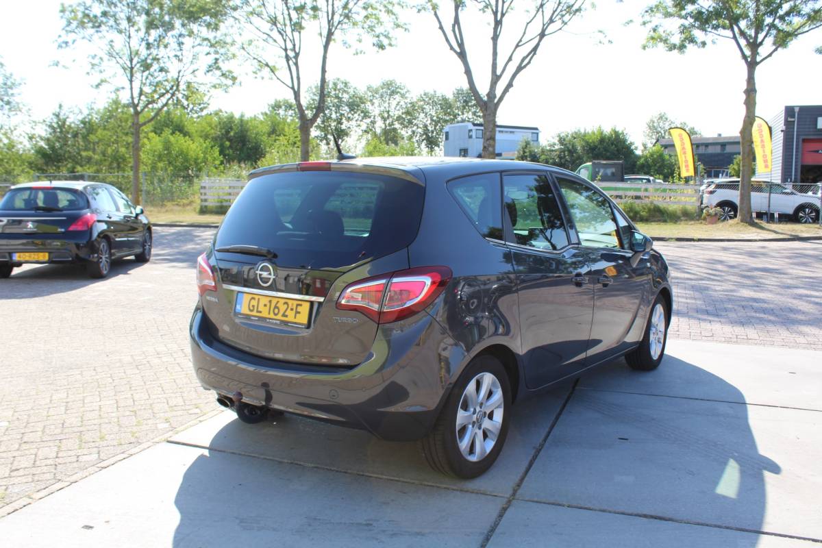 Opel Meriva Opel Meriva 1.4 Turbo Cosmo automaat dealer onderhouden trekhaak leder full opt