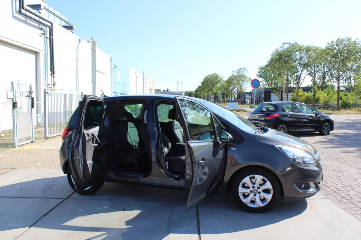 Opel Meriva Opel Meriva 1.4 Turbo Cosmo automaat dealer onderhouden trekhaak leder full opt