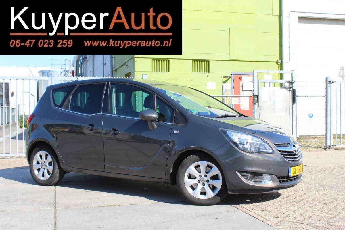 Opel Meriva Opel Meriva 1.4 Turbo Cosmo automaat dealer onderhouden trekhaak leder full opt