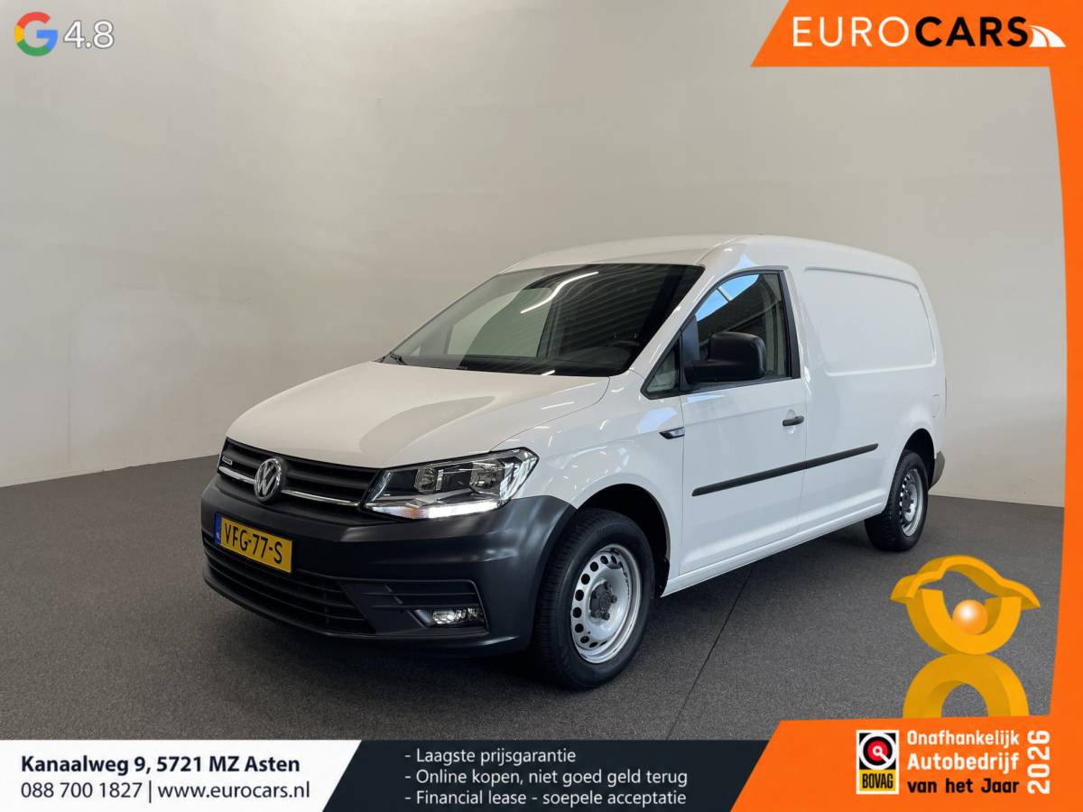 Volkswagen Caddy Volkswagen Caddy 1.4 TGI L2H1 EcoFuel Maxi Comfortline Airco Cruise PDC Verwarmbare voorruit Comfortstoelen Alarm Bluetooth Schuifdeur