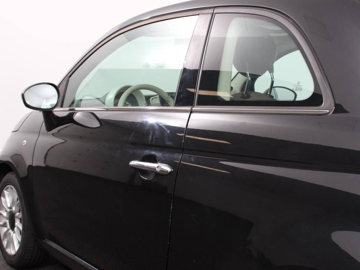 Fiat 500 Fiat 500 1.2 Lounge Navigatie Leder Interieur Climate Control Panoramadak Parkeer sensoren