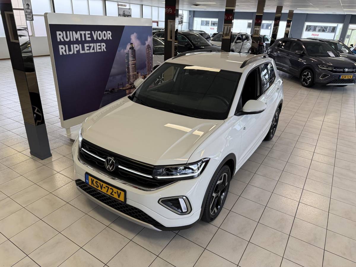Volkswagen T-Cross Volkswagen T-Cross 1.0 TSI R-Line Edition DSG 116PK *NAVI*APP*MATRIX*