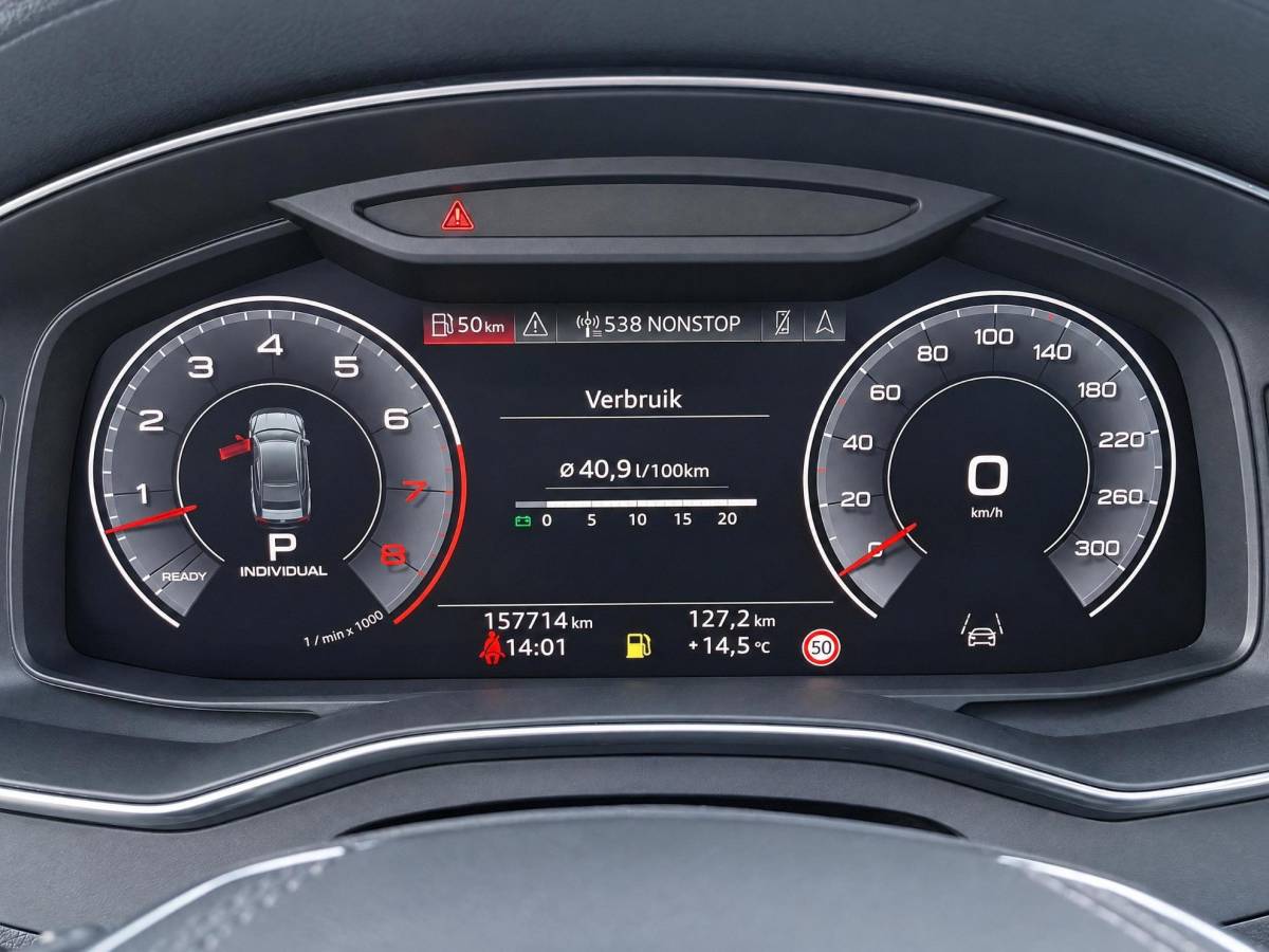 Audi A7 Audi A7 Sportback 55 TFSI quattro Pro Line S | Incl. 12 maanden garantie | Schuif/kantel panorama dak | 360° camera | Head-up display | Wegklapbare trekhaak | Matrix koplampen | Soft close | Memory zetels | Dode hoek detectie | Elektrische achterklep | Bowers & Wilkens | Standkachel |