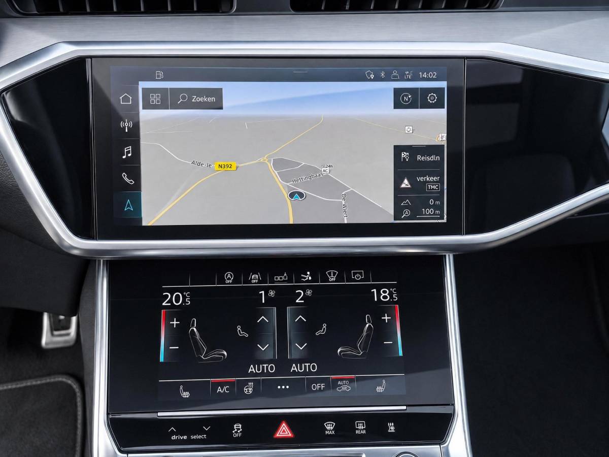 Audi A7 Audi A7 Sportback 55 TFSI quattro Pro Line S | Incl. 12 maanden garantie | Schuif/kantel panorama dak | 360° camera | Head-up display | Wegklapbare trekhaak | Matrix koplampen | Soft close | Memory zetels | Dode hoek detectie | Elektrische achterklep | Bowers & Wilkens | Standkachel |