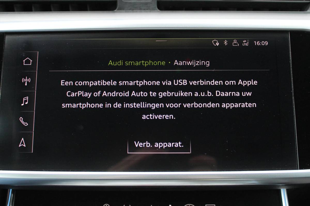 Audi A7 Audi A7 Sportback 55 TFSI quattro Pro Line S | Incl. 12 maanden garantie | Schuif/kantel panorama dak | 360° camera | Head-up display | Wegklapbare trekhaak | Matrix koplampen | Soft close | Memory zetels | Dode hoek detectie | Elektrische achterklep | Bowers & Wilkens | Standkachel |