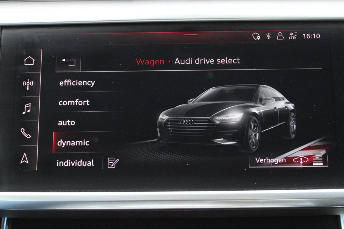 Audi A7 Audi A7 Sportback 55 TFSI quattro Pro Line S | Incl. 12 maanden garantie | Schuif/kantel panorama dak | 360° camera | Head-up display | Wegklapbare trekhaak | Matrix koplampen | Soft close | Memory zetels | Dode hoek detectie | Elektrische achterklep | Bowers & Wilkens | Standkachel |