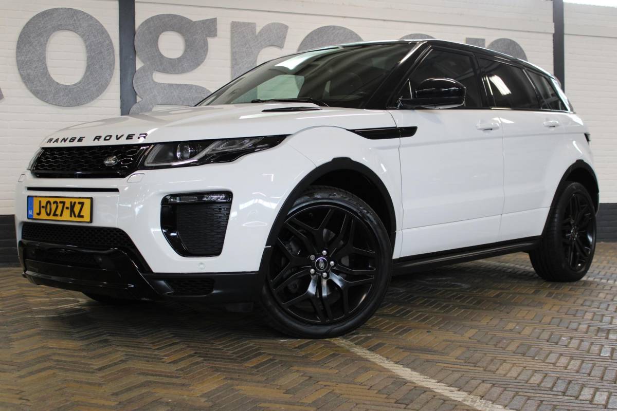 Land Rover Range Rover Evoque Land Rover Range Rover Evoque 2.0 TD4 Autobiography | Incl. 12 maanden garantie | Black Exterior Pack | Meridian Sound system | Elektrische kofferklep | Navigatie | Apple Carplay | Geheugenstoelen | Stoel + stuurverwarming | Dodehoek detectie | Achteruitrijcamera |