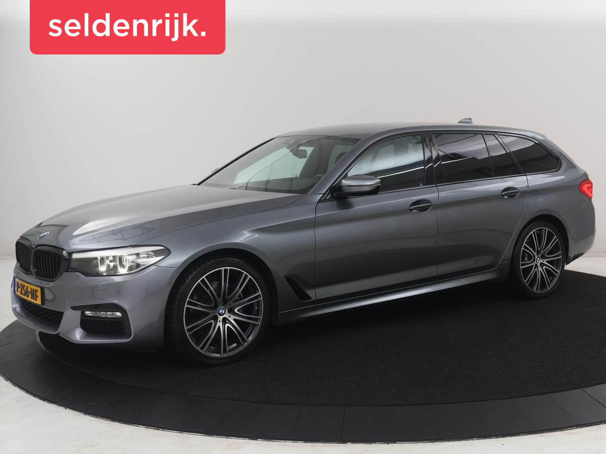 BMW 5 Serie BMW 5-serie Touring 530i xDrive M-sport High Executive | Leder | Camera | Harman/kardon | Park assist | Cruise control | Full LED | Bluetooth | Sfeerverlichting |