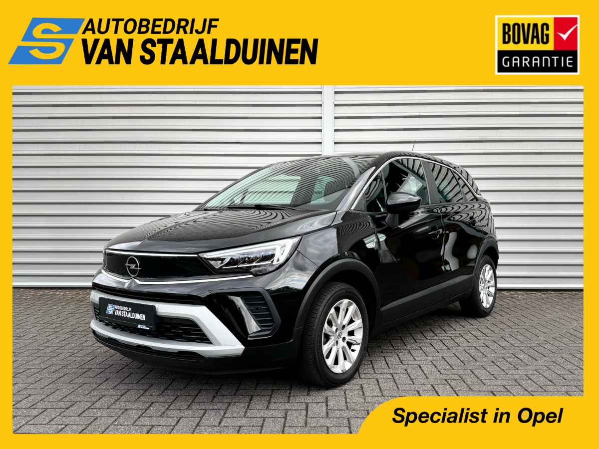 Opel Crossland Opel Crossland 1.2 Turbo Elegance Automaat | Navigatie | Parkeersensoren voor en achter | Parkeercamera achter | Cruise control | Apple carplay | Android Auto