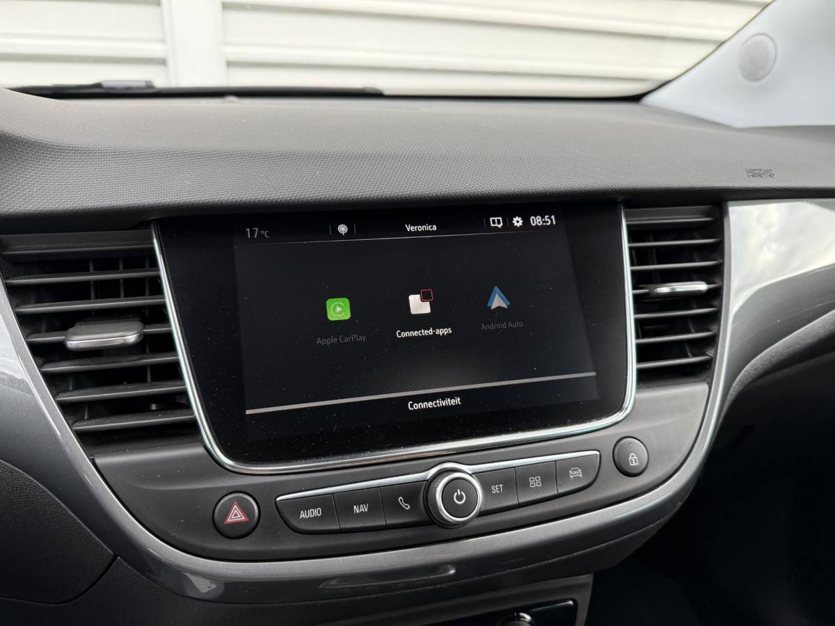 Opel Crossland Opel Crossland 1.2 Turbo Elegance Automaat | Navigatie | Parkeersensoren voor en achter | Parkeercamera achter | Cruise control | Apple carplay | Android Auto
