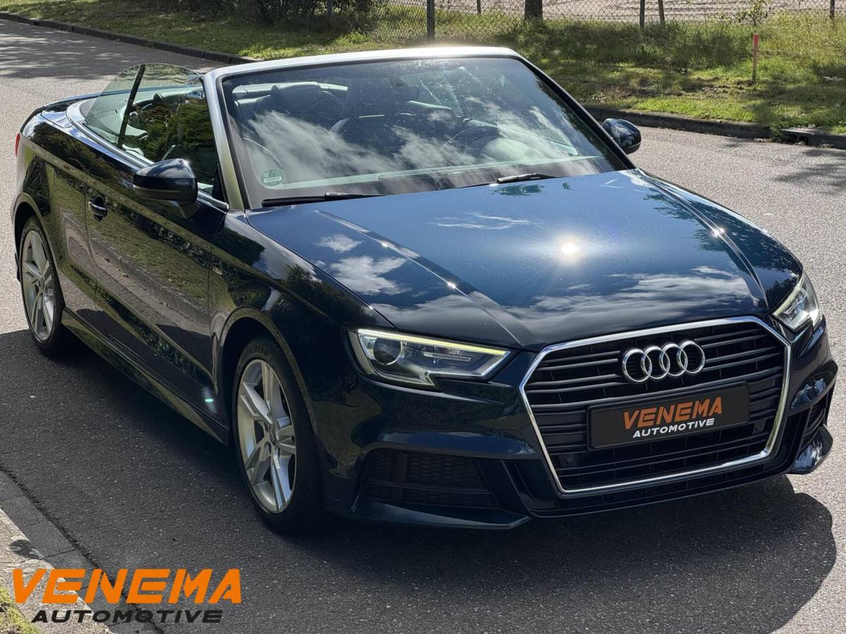 Audi A3 Audi A3 Cabrio S-Line/Nekverw./Navi/Cam/Clima/Stuurw.verwarm
