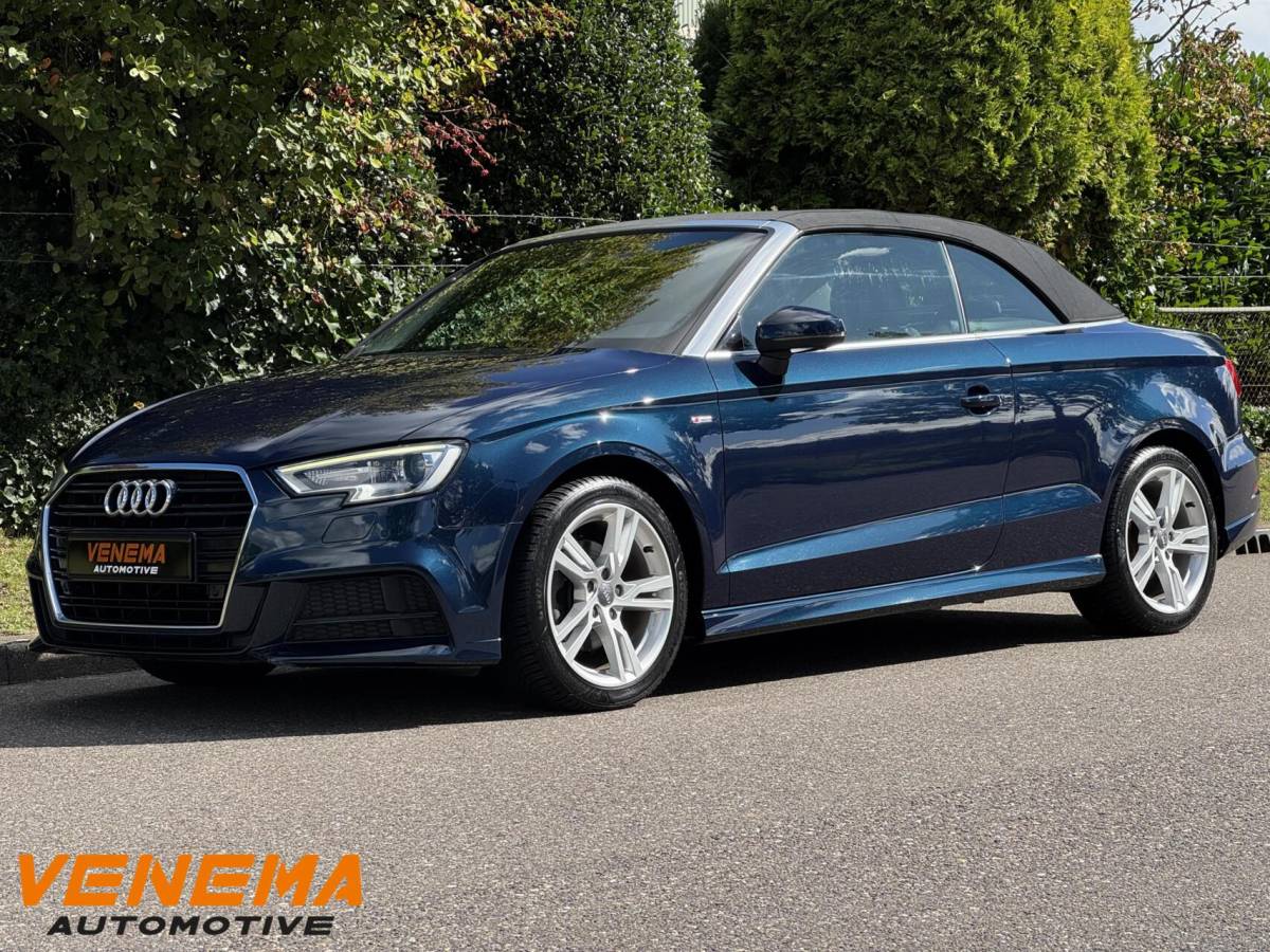 Audi A3 Audi A3 Cabrio S-Line/Nekverw./Navi/Cam/Clima/Stuurw.verwarm