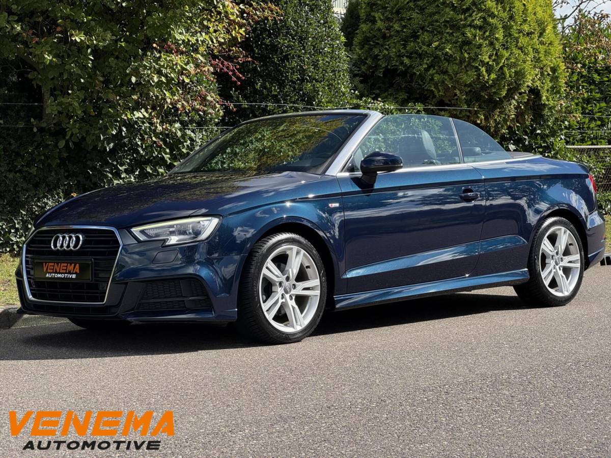 Audi A3 Audi A3 Cabrio S-Line/Nekverw./Navi/Cam/Clima/Stuurw.verwarm