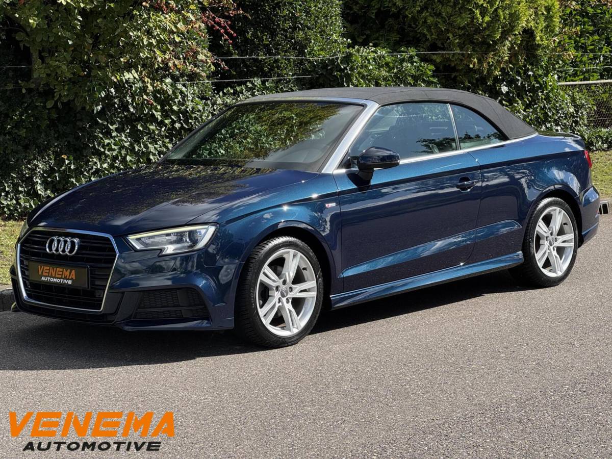 Audi A3 Audi A3 Cabrio S-Line/Nekverw./Navi/Cam/Clima/Stuurw.verwarm