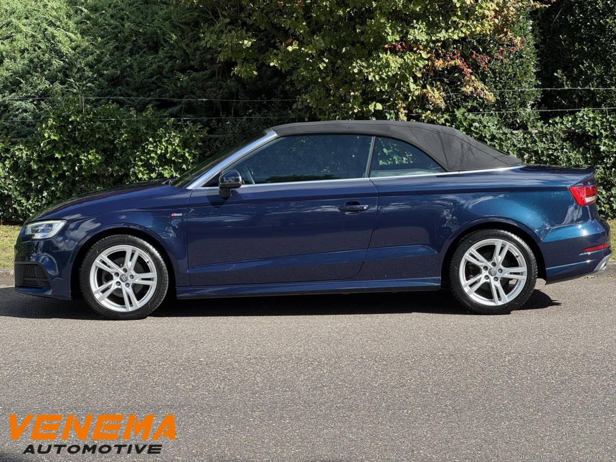 Audi A3 Audi A3 Cabrio S-Line/Nekverw./Navi/Cam/Clima/Stuurw.verwarm