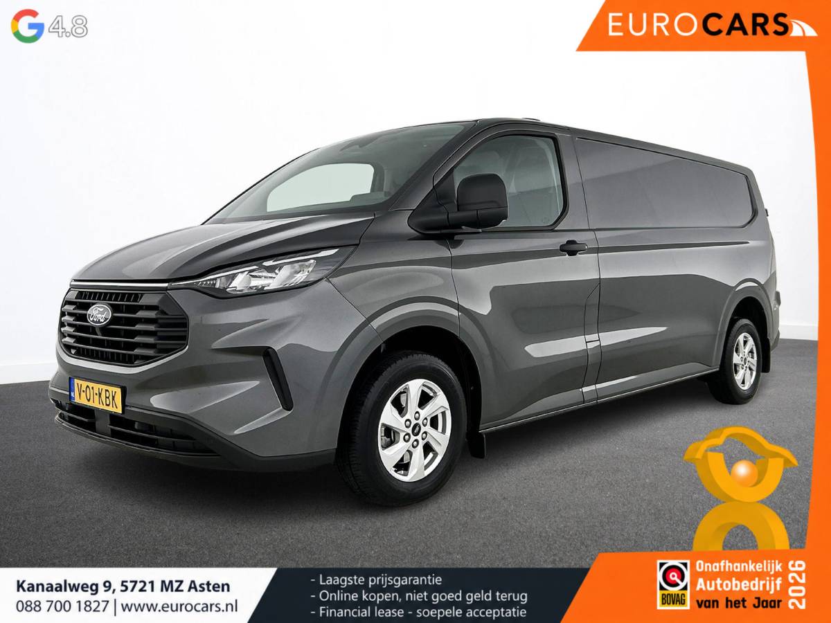 Ford Transit Custom Ford Transit Custom 300 2.0 TDCI L2H1 Trend Nieuw Model Trekhaak Navigatie Apple CarPlay Android Auto Camera Parkeerhulp Adaptive Cruise Control Full Led Climate Control Lichtmetalen velgen
