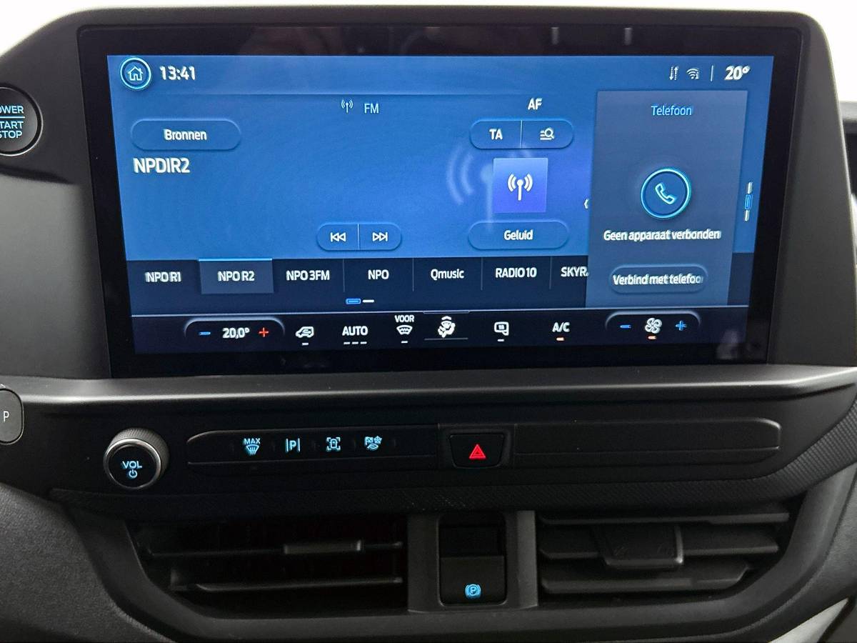 Ford Transit Custom Ford Transit Custom 300 2.0 TDCI L2H1 Trend Nieuw Model Trekhaak Navigatie Apple CarPlay Android Auto Camera Parkeerhulp Adaptive Cruise Control Full Led Climate Control Lichtmetalen velgen