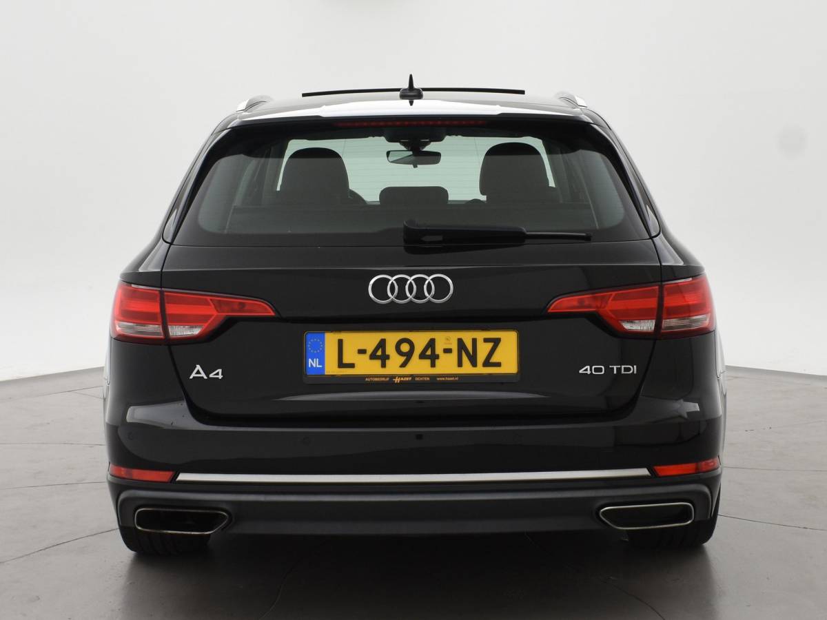 Audi A4 Audi A4 Avant 40 TDI 190 PK AUT. + PANORAMA | AFN. TREKHAAK | LEDER SPORTINTERIEUR | APPLE CARPLAY | STOELVERW.