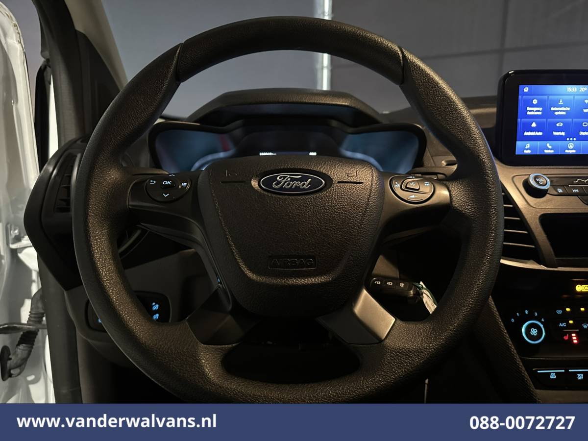 Ford Transit Connect Ford Transit Connect 2.0 TDCI 120pk L2H1 Euro6 Airco | Camera | Navigatie | Android Auto | Stoelverwarming | Verwarmde Voorruit Parkeersensoren, 1500kg trekvermogen