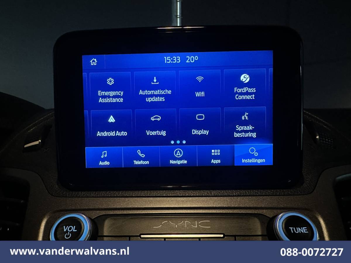 Ford Transit Connect Ford Transit Connect 1.5 TDCI 120pk L2H1 Euro6 Airco | Camera | Navigatie | Android Auto | Stoelverwarming | Verwarmde Voorruit Parkeersensoren, 1500kg trekvermogen