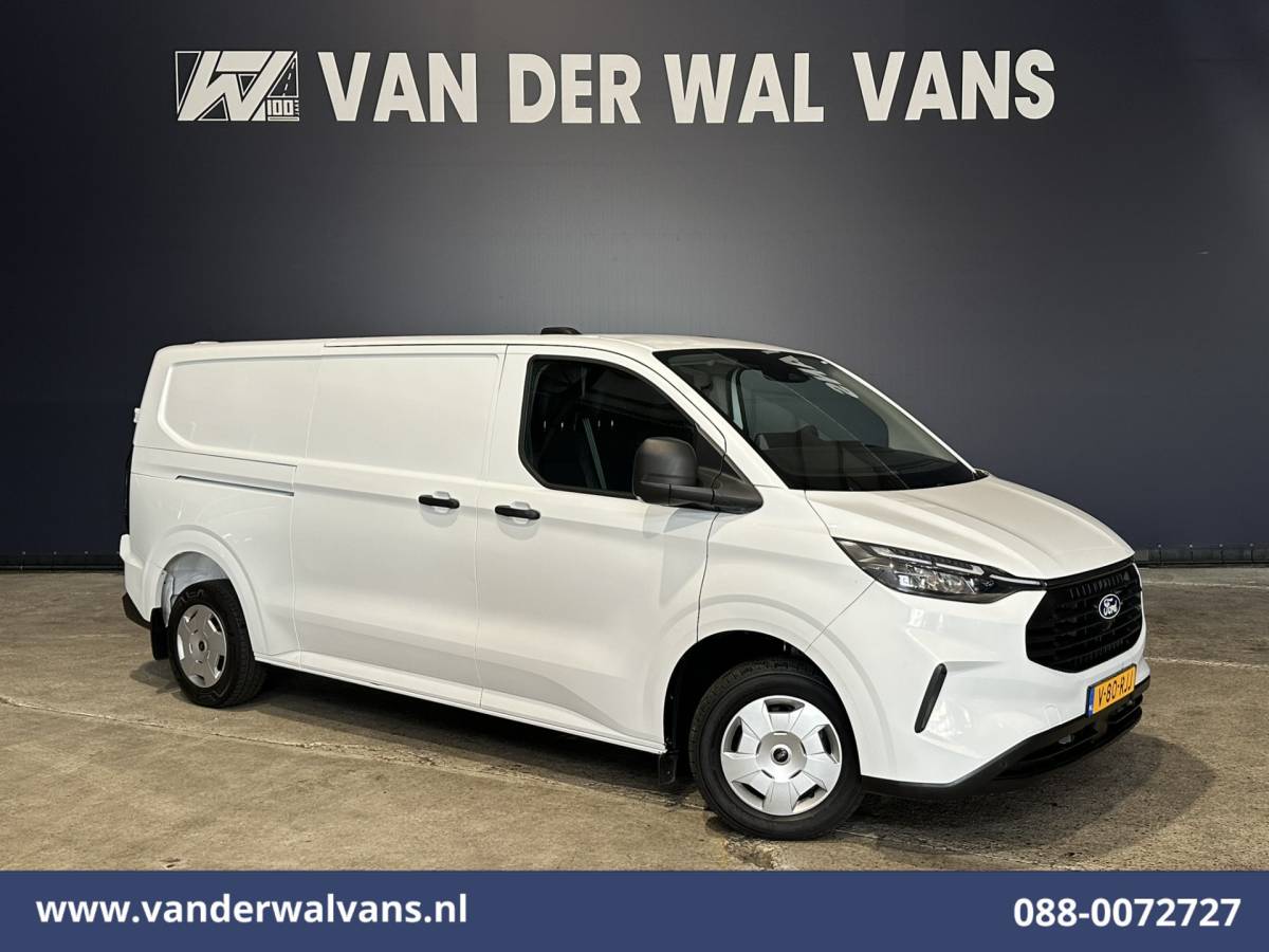Ford Transit Custom Ford Transit Custom 2.0 TDCI 136pk L2H1 Euro6 Airco | Camera | LED | Apple Carplay | Cruisecontrol Android Auto, Verwarmde voorruit, Parkeersensoren, Bijrijdersbank, 2740kg trekvermogen