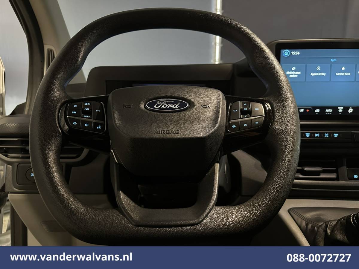 Ford Transit Custom Ford Transit Custom 2.0 TDCI 136pk L2H1 Euro6 Airco | Camera | LED | Apple Carplay | Cruisecontrol Android Auto, Verwarmde voorruit, Parkeersensoren, Bijrijdersbank, 2740kg trekvermogen