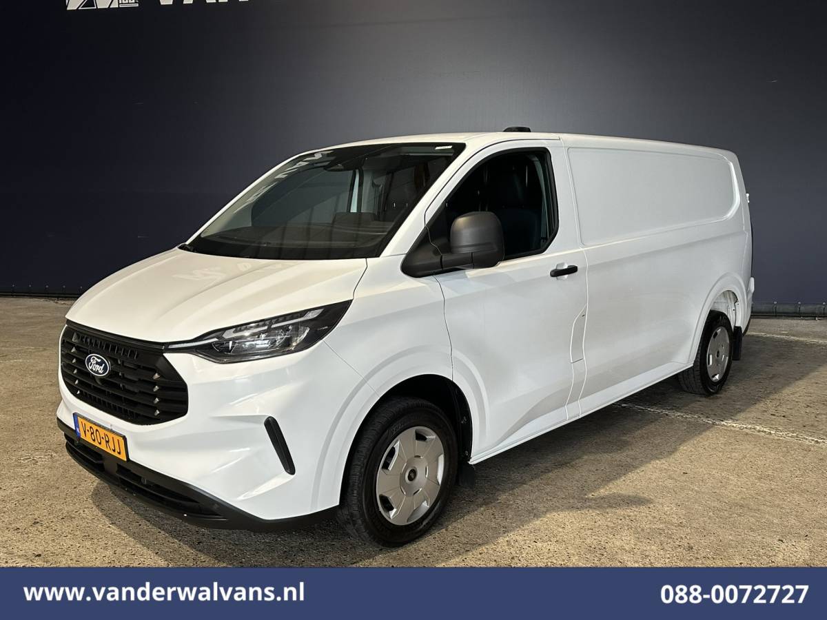 Ford Transit Custom Ford Transit Custom 2.0 TDCI 136pk L2H1 Euro6 Airco | Camera | LED | Apple Carplay | Cruisecontrol Android Auto, Verwarmde voorruit, Parkeersensoren, Bijrijdersbank, 2740kg trekvermogen