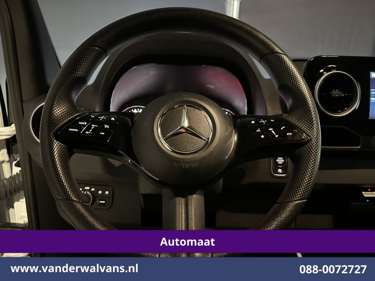 Mercedes-Benz Sprinter Mercedes-Benz Sprinter 317 CDI 170pk Automaat L2H2 Euro6 Airco | Camera | Navigatie | LED | Cruisecontrol | Chauffeursstoel, Stoelverwarming, 270 Graden Achterdeuren, Parkeersensoren, Bijrijdersbank
