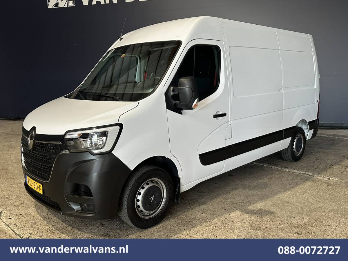 Renault Master Renault Master 2.3 dCi 136pk L2H2 Euro6 Airco | Navigatie | Camera | Trekhaak | Cruisecontrol Parkeersensoren, Bijrijdersbank