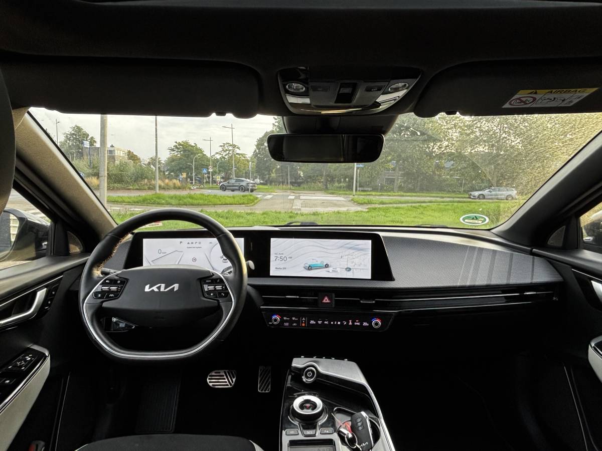 Kia EV6 Kia EV6 GT-Line 77.4 kWh / Soh 100% / NL-Auto / Hud / Schuifd. /  Navi /
