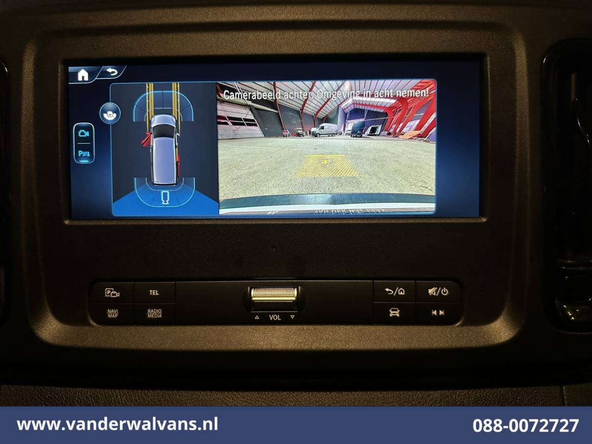 Mercedes-Benz Vito Mercedes-Benz Vito 114 CDI 136pk L2H1 Euro6 Airco | Camera | Cruisecontrol | Parkeersensoren Bijrijdersbank, Achterklep